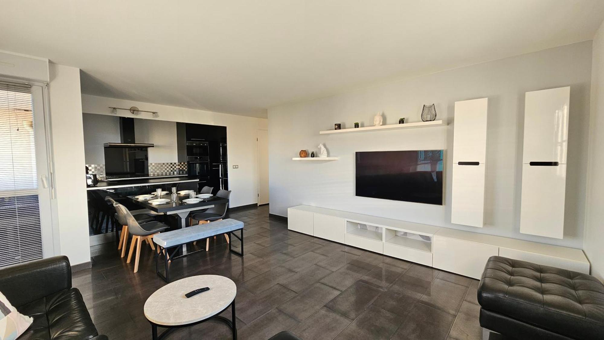 3 Chambres-gare 1 Min-disneyland Paris 6 Min Apartment Bussy-Saint-Georges